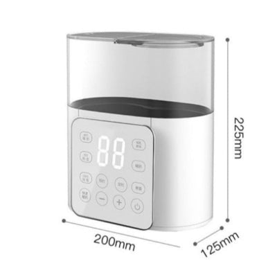 dimensions appareil - chauffe biberon nomade 9 en 1 multifonctionnel