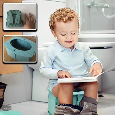 pot toilette bébé - Bébé Touriste - pot pliable 3