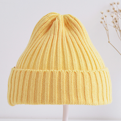 bonnet bebe laine tricotée