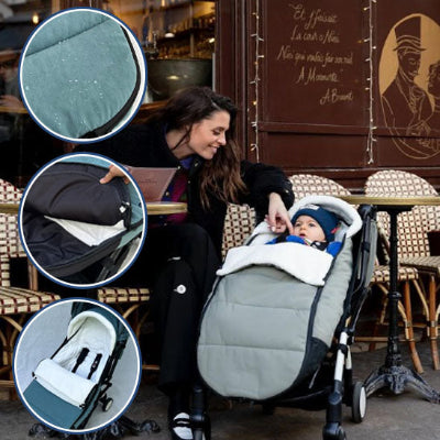 Chancelière pour poussette - détails