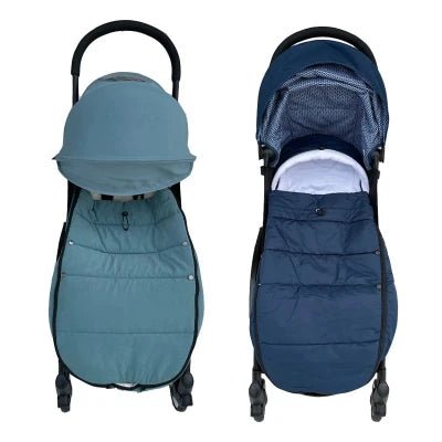 Chancelière Poussette - StrollerFootmuff™ - AQUA - Bébé Touriste