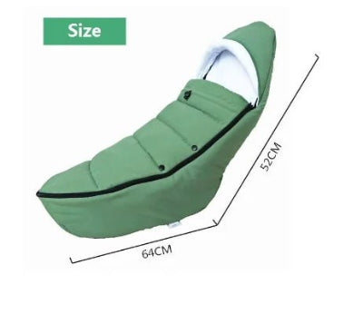 Chancelière Poussette - StrollerFootmuff™ - BLUE - Bébé Touriste