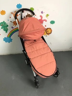 Chancelière Poussette - StrollerFootmuff™ - ROSE - Bébé Touriste