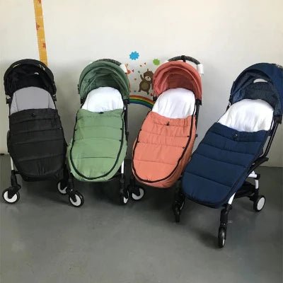 Chancelière Poussette - StrollerFootmuff™ - VERTE - Bébé Touriste