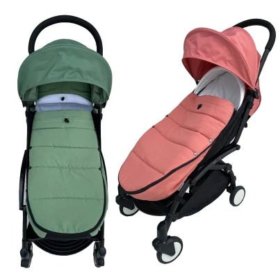 Chancelière Poussette - StrollerFootmuff™ - VERTE - Bébé Touriste