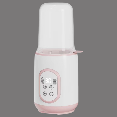 chauffe biberon nomade 8 en 1 - chauffe lait rose