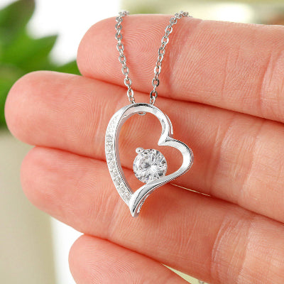 collier vingtage coeur - argent