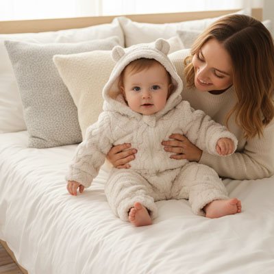 BARBOTEUSE - Combinaison hiver pour bebe 