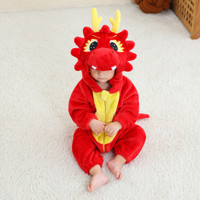 Dragon rouge - costume bébé pour halloween