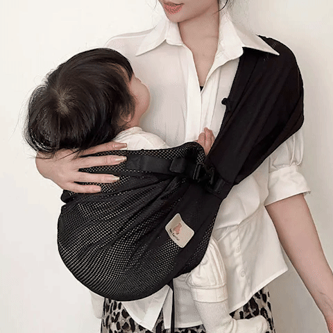 gif écharpe de portage avec rangement