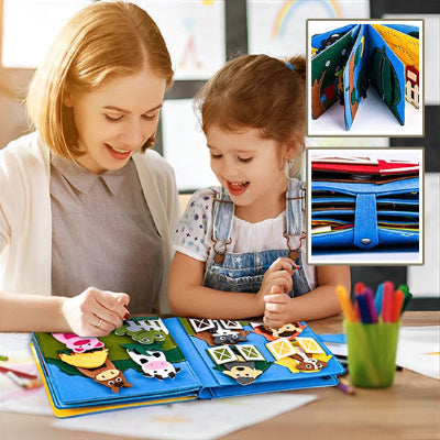 livre éducatif Montessori maman et fille