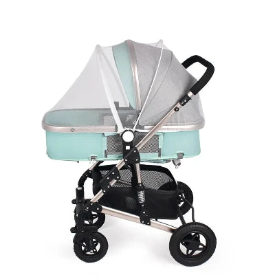 Moustiquaire poussette - BabyTravel™ - Blanc - Bébé Touriste