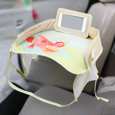 plateau de voyage pour voiture - Bébé Touriste - beige