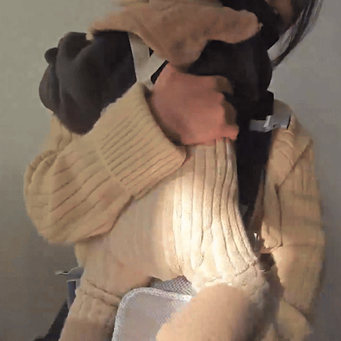 porte-bebe-bleu-marin