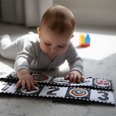 Baby Cloth Book | Sensory Educational™