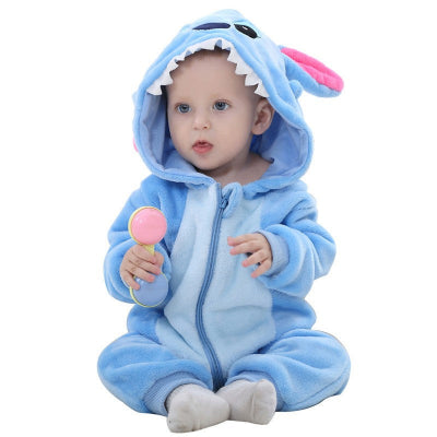 pyjama bébé en coton bio Star Blue halloween
