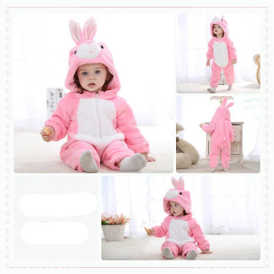 Pyjama bébé - lapin rose