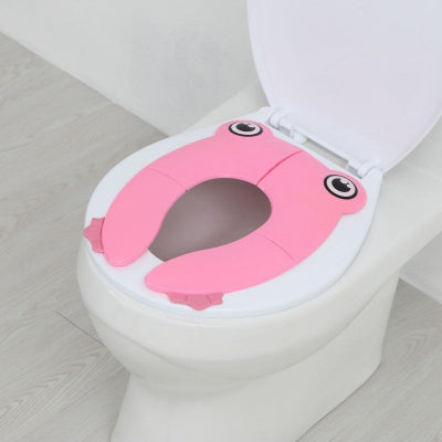 Image réducteur de toilette rose