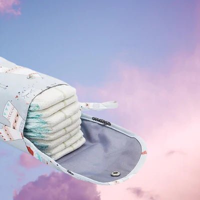 Sac à Couches - BabyBags™ - Gris - Bébé Touriste