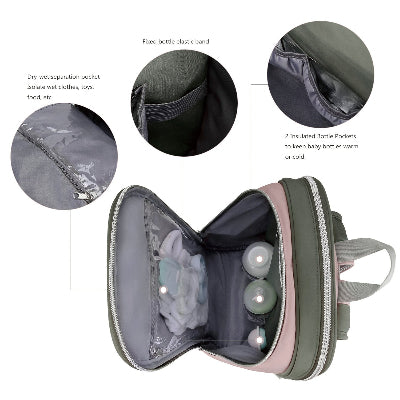 sac a langer rose - babybag