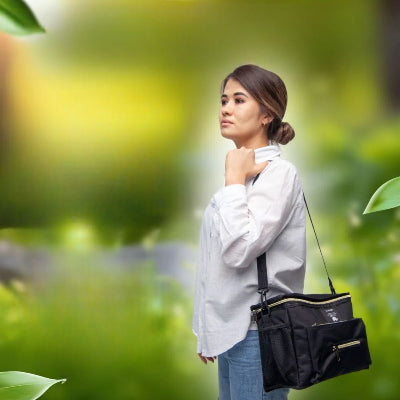 Sac à Langer - BabyTravel™ - Noir - Bébé Touriste