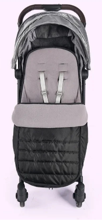 sac de couchage bébé noir poussette