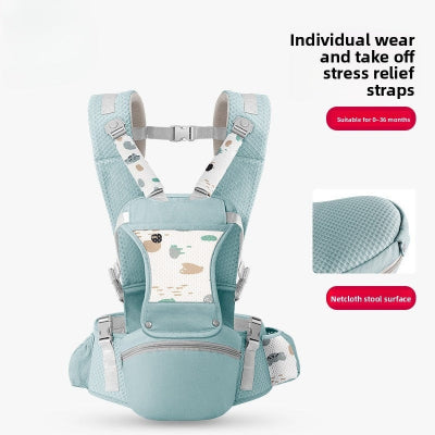 Porte bébé évolutif - vert - Poète Bebe